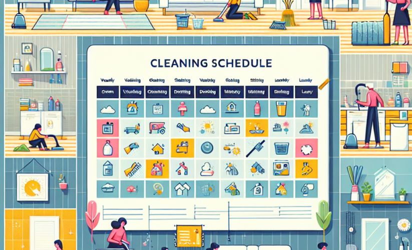 Putzplan: 7 Proven Strategies for an Efficient Cleaning Schedule